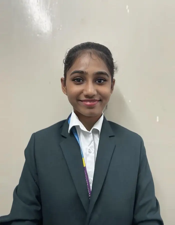 ANISHIYA K S – 2026