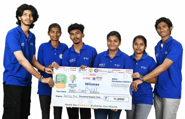 Joint Winners of the Smart India Hackathon 2025 -Hardware Edition.