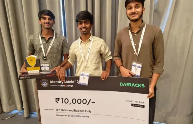 CSE team wins cash prize at CTF7 IdentityShield’26 Wargames
