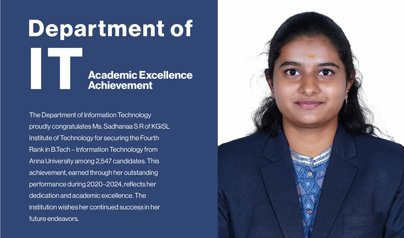 Department of IT Academic Excellence Achievement
