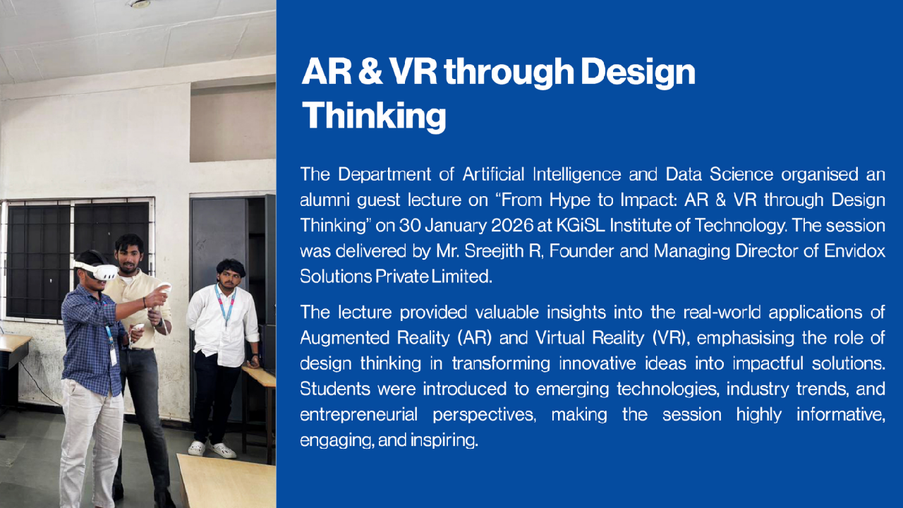 AR & VR through DesignThinking