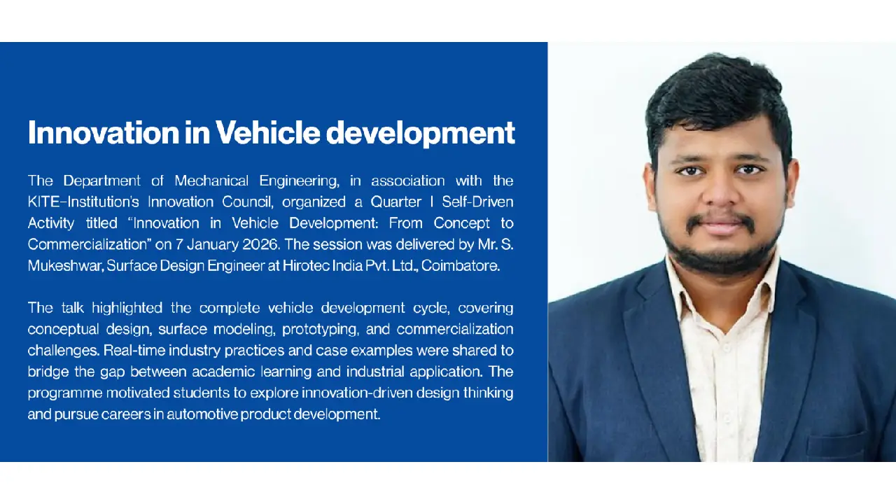 Innovation in Vehicle development